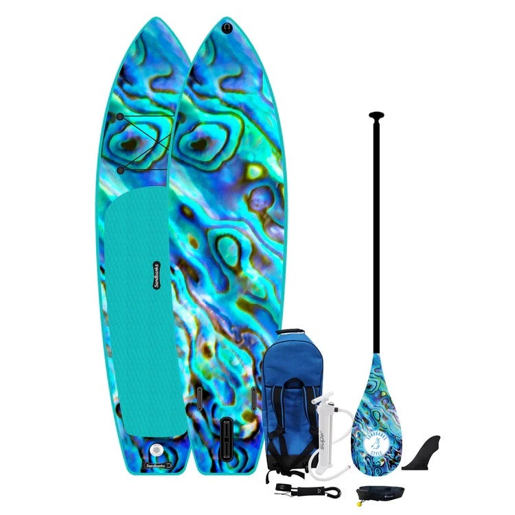 Sandbanks Ultimate Paua 10'6'' iSUP paddleboard package | Avon Beach SUP